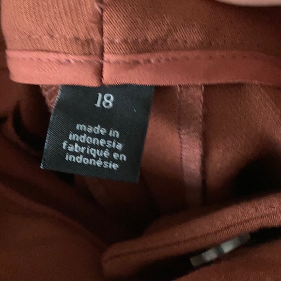 Halogen (Nordstrom) size 18 rust pant - Picture 2 of 11